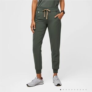 EUC Zamora Joggers Figs Moss color
